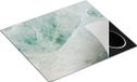 Chefcare Inductie Beschermer Abstracte Kunst - Groene Marmer - 57,6x51,6 cm