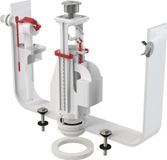 OEM Alcadrain Zestaw spłukujący do spłuczki WC z dwoma przyciskami SA08 1/2" chrom