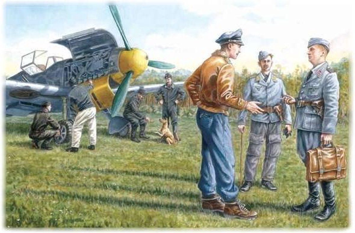 ICM 1:48 48085 German Luftwaffe Ground Personnel (1939-1945) Plastic kit