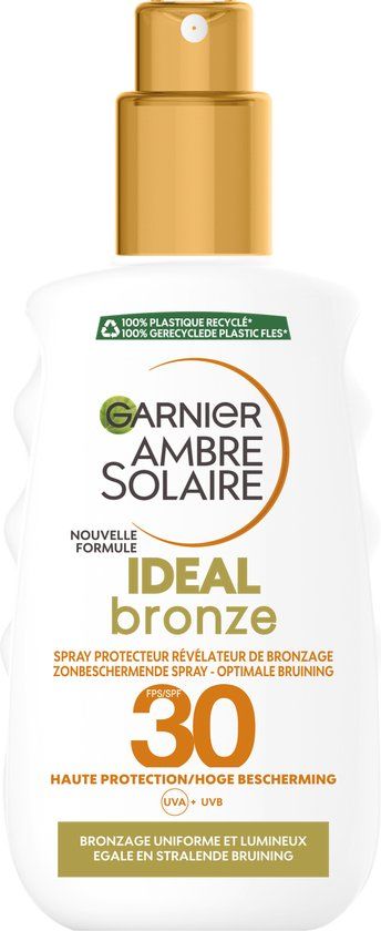 Ambre Solaire Ideal Bronze Zonnebrandspray SPF 30 200ml - 6 stuks