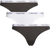 Calvin Klein Dames Slips (3-pack) - Zwart, Wit - Maat M