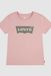 Levi's Kids Batwing T-shirt Met Korte Mouwen Roze 10 Years Meisje