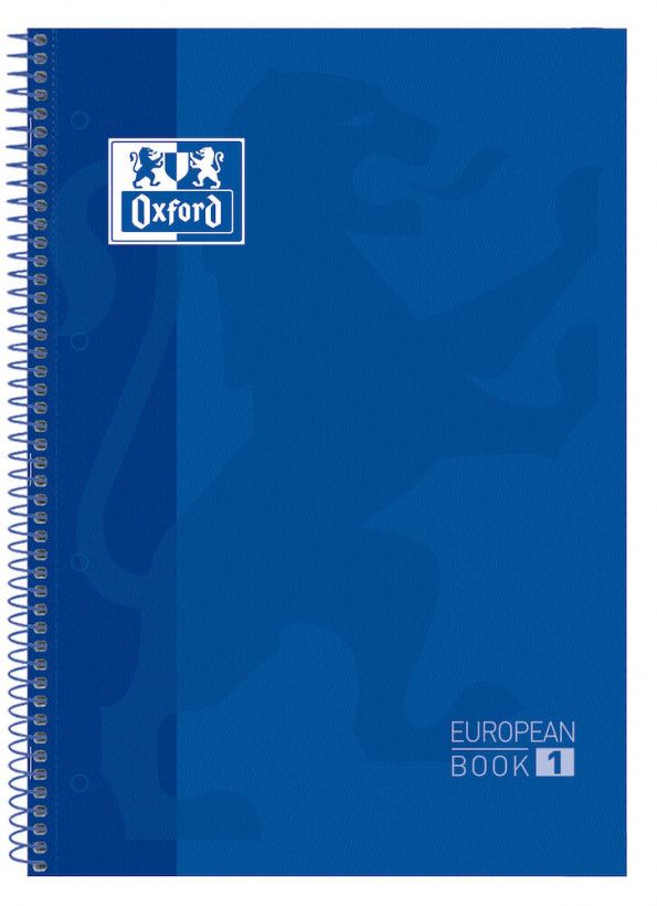 Oxford A4 Ruled Writing Pad - Blue - 90gsm