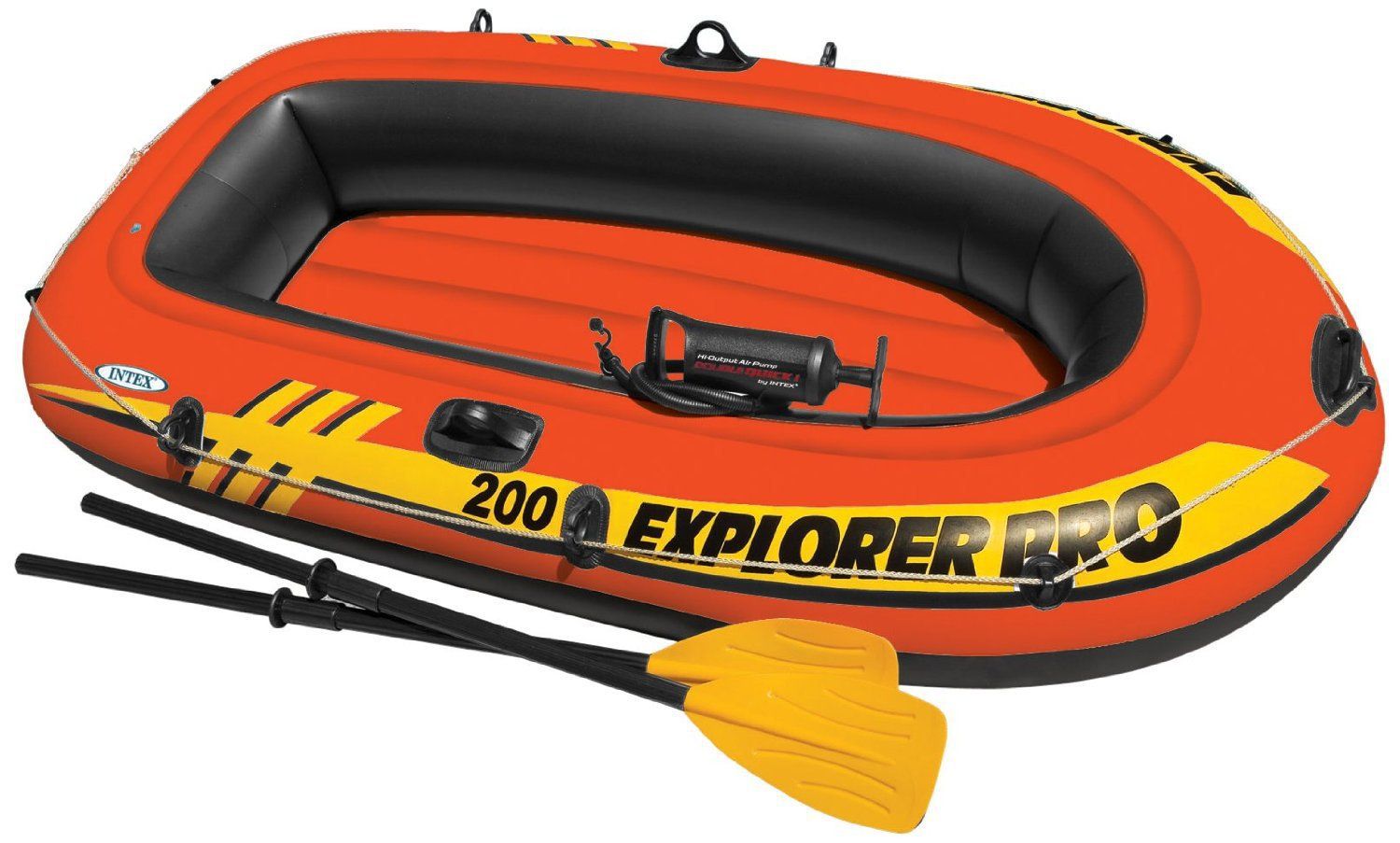 Intex Explorer Pro 200 opblaasboot - oranje