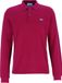 Lacoste Classic Fit polo lange mouw - bordeaux rood