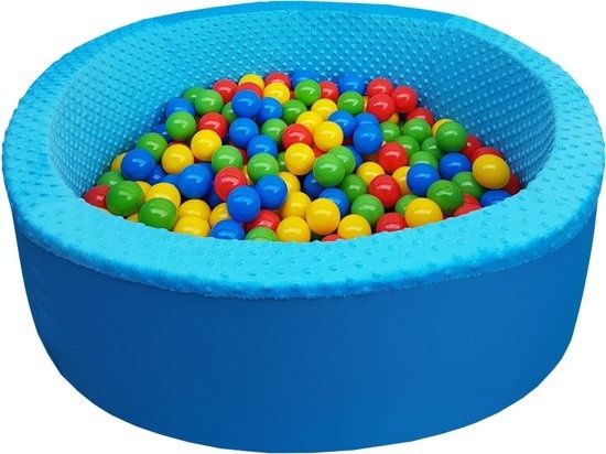 Viking Choice Blauwe Ballenbad - 90x30cm - 300 ballen - blauw