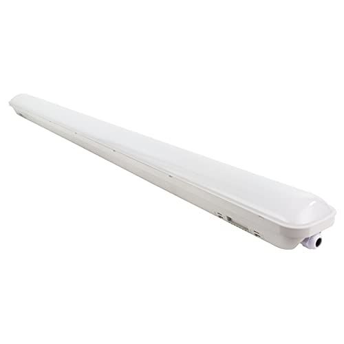 REV Omega LED Natte Kamerlamp - 48W, 4200lm, IP65, 148cm, Grijs