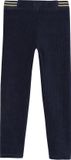 Vertbaudet Fluwelen meisjeslegging marineblauw