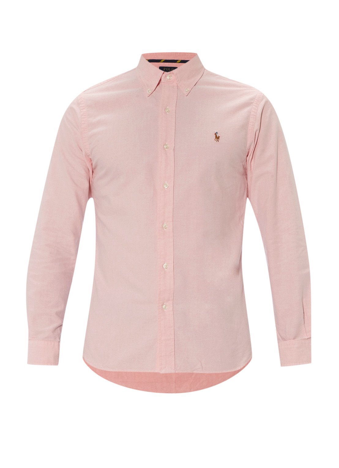 Ralph Lauren Slim fit overhemd in roze met fijn motief