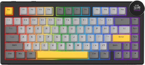 Ajazz AK820 V2 Mechanisch Gaming Toetsenbord