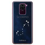 ERT GROUP mobiel telefoonhoesje voor Xiaomi REDMI NOTE 9 origineel en officieel erkend Babaco patroon Zodiac Constellation 008 aangepast aan de vorm van de mobiele telefoon, hoesje is gemaakt van TPU