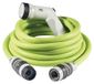 Tuyau d'arrosage de jardin - Compact et léger - Pistolet multi-jets - 10 m - Pour terrasse, voiture et animal domestique