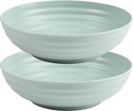 Plasticforte Kommetjes/Schaaltjes - 4x - Kunststof - D19 x 5.5 cm - Mintgroen