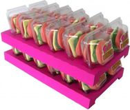 Trolli Gummi Burger - hamburger snoep per stuk verpakt - 24 x 50 gram