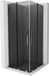 Mexen Velar L Duo cabine de douche coulissante 100 x 100, graphite, chrome