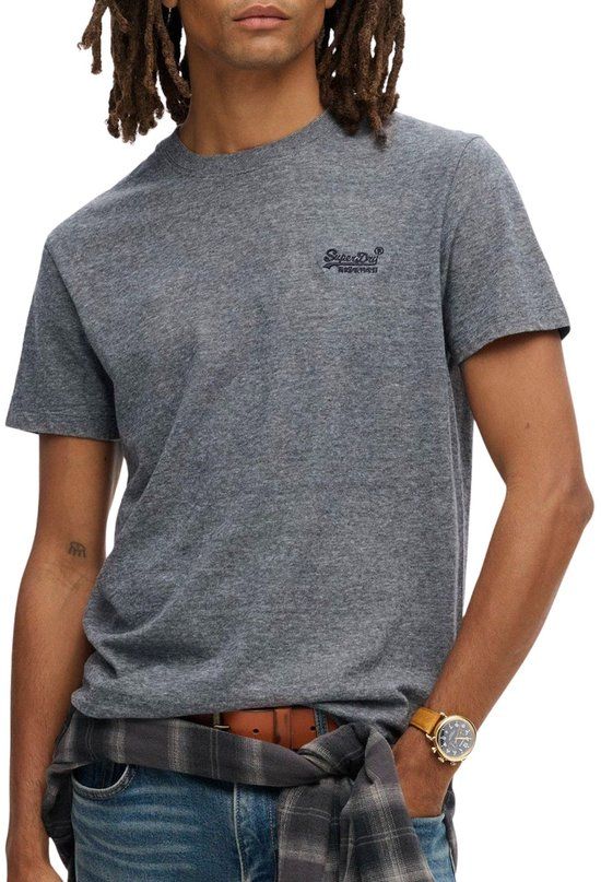 Superdry ESSENTIAL LOGO EMB TEE Heren T-shirt - Maat S