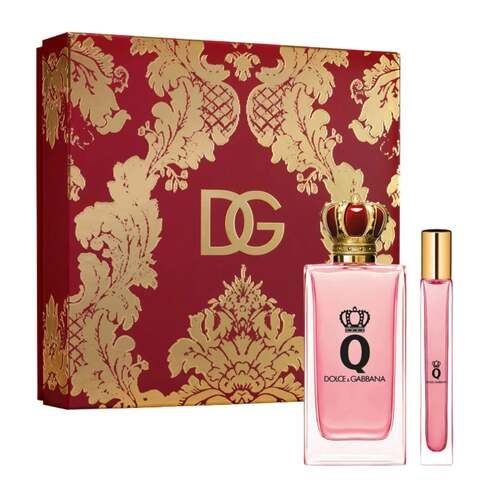 Dolce & Gabbana Q for Women Set 3.3 oz EDP Spray 0.33 oz EDP Travel Spray NEW