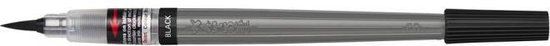 PentelArts Colour Brush Pigment Aquarellpinselstift, schwarz