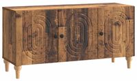 Meuble TV 99 x 34,5 x 50 cm Vieux bois Bois traité