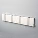 Porte-manteau Loca Knax Horizontal 4 Blanc