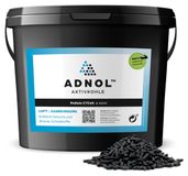 Charbon actif en granulés, 10 litres, fabriqué à partir de coques de noix de coco, 4 mm, pour la purification de l'air