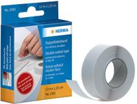 HERMA 1092 Dubbelzijdig tape op rol, vast hechtend, gombreedte 12 mm, bandbreedte 16 mm, 50 m