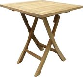 AVH-Collectie Klaptafel 70x70x75 cm vierkant teakhout bruin