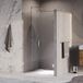 Brauer Void - Nisdeur - Helder Glas - 120 x 200 cm