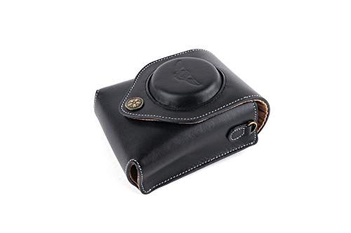 TP Original Handgemaakte Echt Lederen Camera Case Tas Cover voor Ricoh GR III GR3 (Zwart)