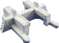 Rokuhan Z Rokuhan rails (met ballastbed) 7297413 Railsverbinders, Geïsoleerd 2 stuk(s)