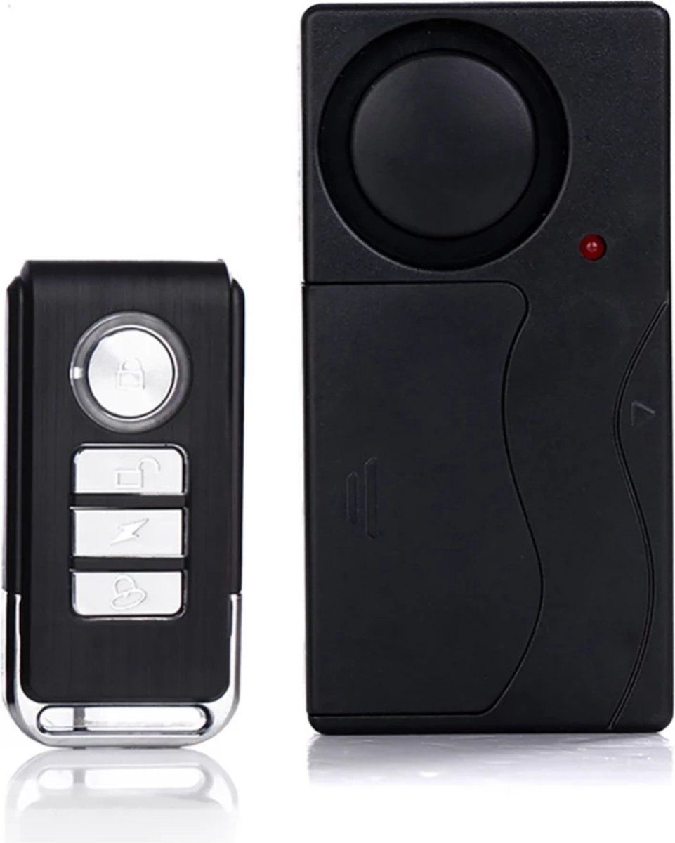 Missan Online Fietsalarm - Anti-diefstal - Alarminstallatie draadloos - Alarm beveiliging - Fietsalarm - Motor alarm - Alarm met afstandsbediening - Raam en Deur Alarm (Best Reviewd) - Alarm Voor Deur en raam - Inbraakpreventie