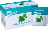 Sunleaf Green Tea Mint - 25 tea bags