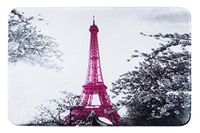 Eurofirany Badmat Eiffel, 60x90, bedrukt, stof, grijs, 90 x 60 x 3 cm