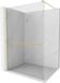 Mexen Kioto+ paroi de douche avec étagère Walk-in 140 x 200 cm, transparent, or brossé
