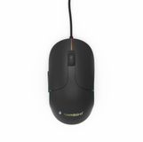 Gembird MUS-UL-02 Souris gaming ambidextre USB Type-A 2400 DPI Noir