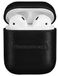 Dbramante1928 Leather Copenhagen AirPods Hoesje Zwart