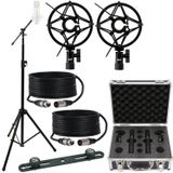 Devine SM500 Set d'enregistrement pour ensembles - incluant microphones, pied et câbles - Multicolore