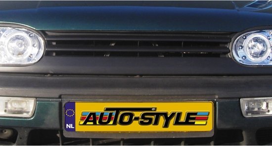 AutoStyle Embleemloze Grill Volkswagen Golf III 1991-1997 (2-lamellen)