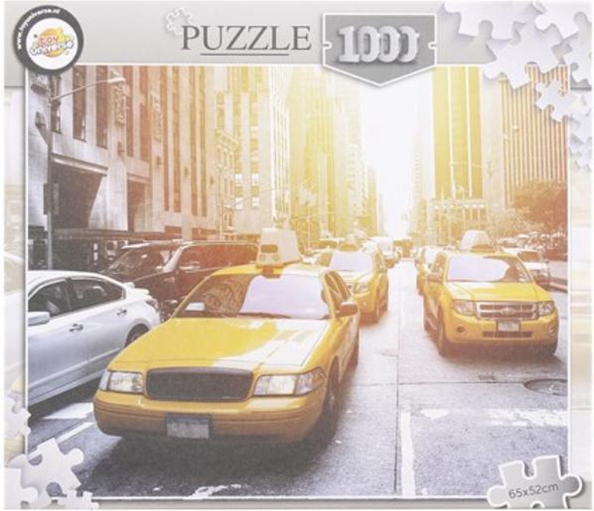 JIN Puzzel 1000 stukjes TAXI