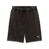 Puma Ess Elevated Relaxed Wash Heren Short Zwart-Grijs 2XL