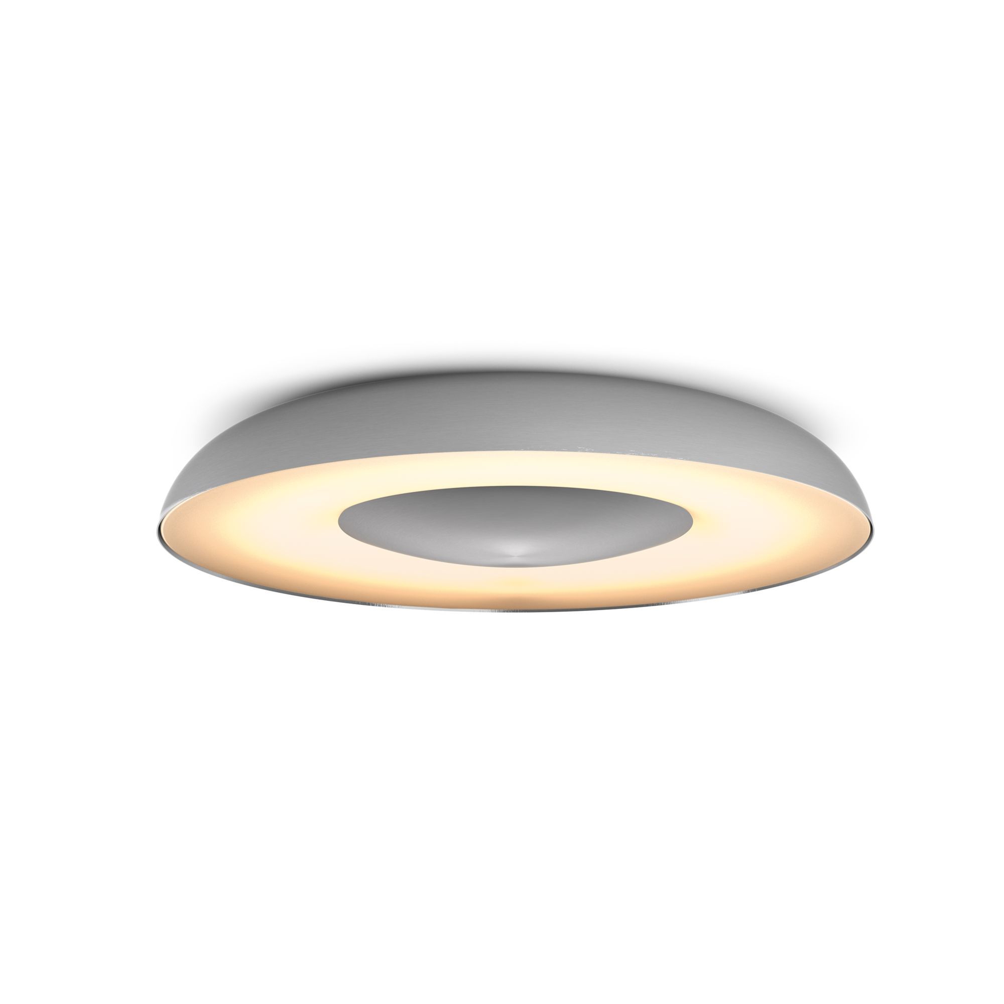 Philips Hue Still - Smart LED Plafondlamp - White Ambiance - Aluminium - Bluetooth - Incl. Dimmer Switch