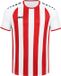 Jako Inter Shirt Korte Mouw Heren - Wit / Sportrood | Maat: XXL