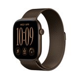 Apple Watch Series 12 GPs + Cellular 42mm - Aluminium Case Dark Bronze Milanese Loop Smartwatch