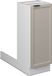 Vicco Fame-Line Keukeneiland – 30 cm zonder werkblad GrijsBeige