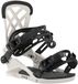 Union Binding Rosa Snowboardbindingen Femme Argent M