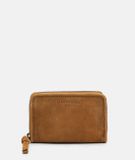 Liebeskind Berlin Portefeuille à fermoir en cuir jaune miel