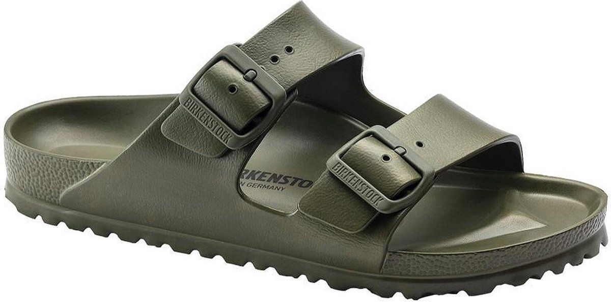 Birkenstock Arizona EVA Khaki Reg Heren Slippers - Khaki - Maat 46