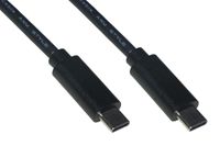 Link LKCC21 câble USB USB 3.2 Gen 2 (3.1 Gen 2) 1 m USB C 10 Gbit/s Noir