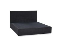 Atlantic Home Collection Boxbed ALVA zonder matras of topper, zwart, 160 x 200 cm