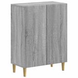vidaXL Badkamer Opbergkast ARNHEM Grijs Sonoma 59,5 x 31 x 80 cm